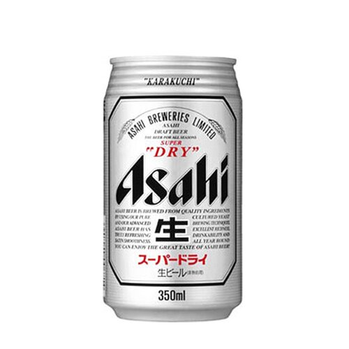 ASAHI Can Beer ( 350 ml. )