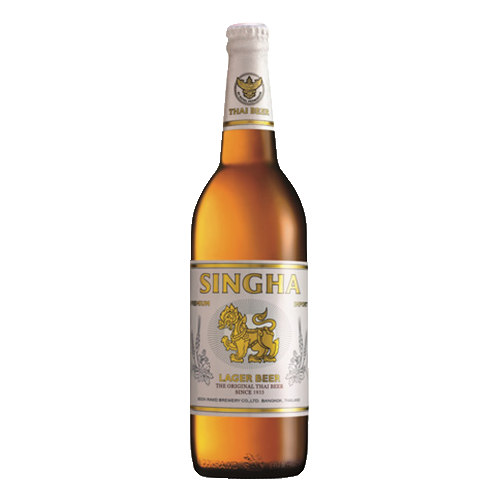 Singha beer 630 bottle