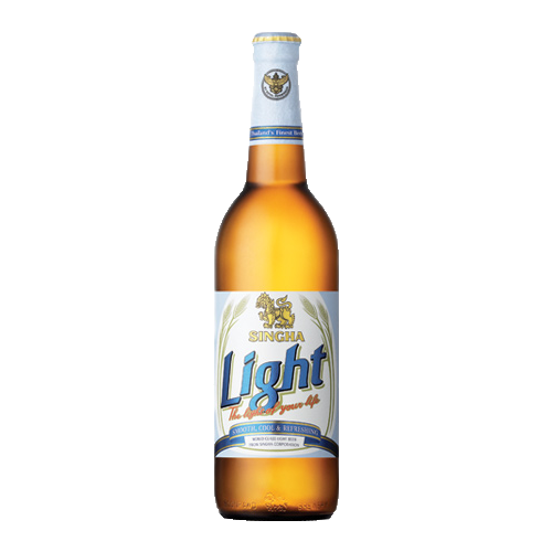 Singha Light Bottle Beer ( 630 ml. )
