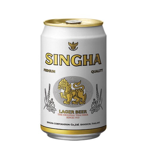 Singha Can Beer ( 330 ml. )